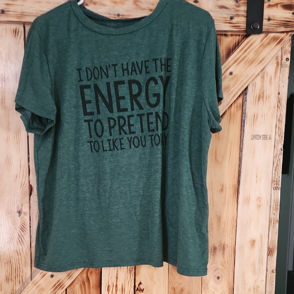 Green Relaxed Graphic Short Sleeve Tee